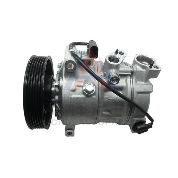 Audi Car Air Conditioning Compressor Assembly 12V 6PK 130mm