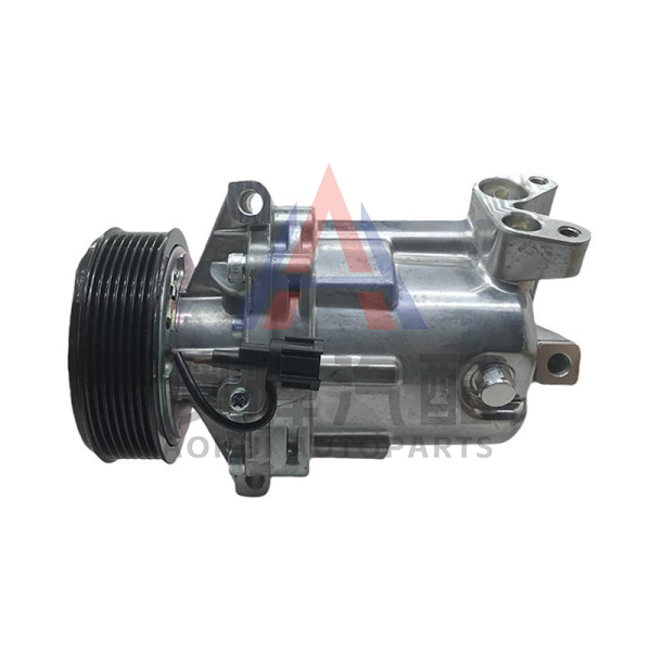 Nissan Car Air Conditioning Compressor Assembly 12V 7PK 114mm