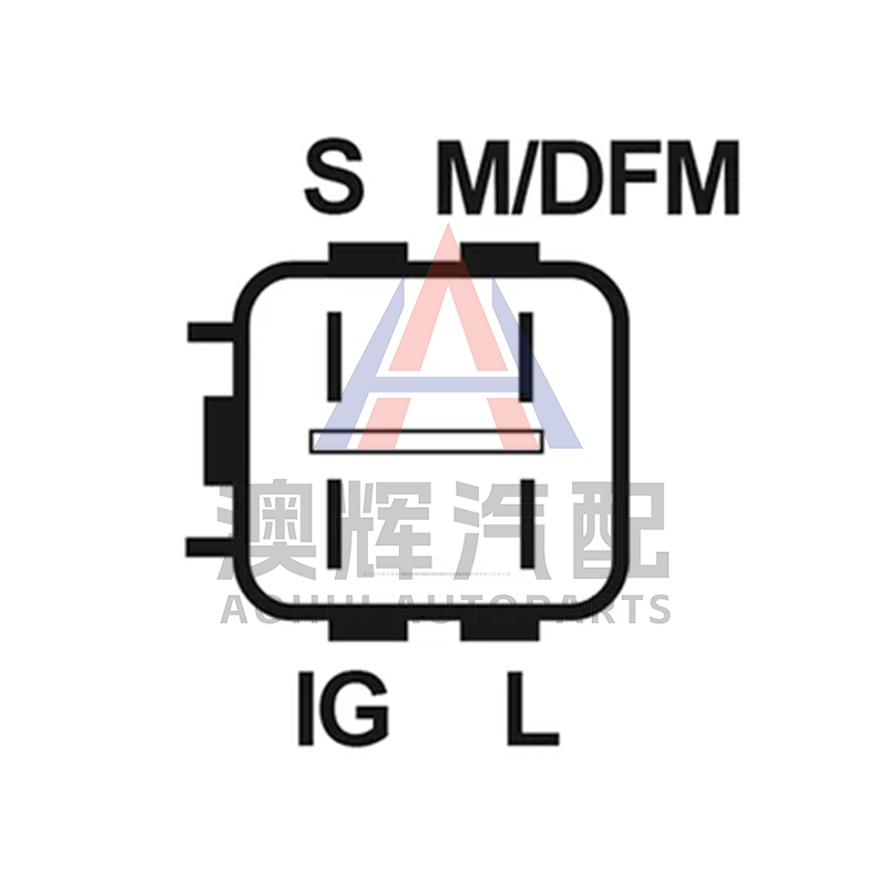 TOYOTA Car Alternator Assembly 270600M070 12V 80A 6S CW 3