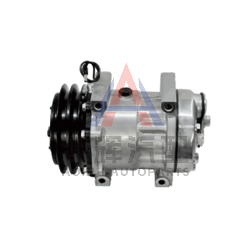 CONSTRUCTION VEHICLE Car Air Conditioning Compressor 12V Double A 132mm