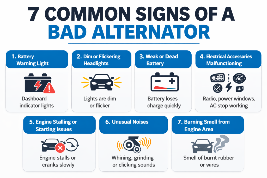 Signs Of Alternator Going Bad